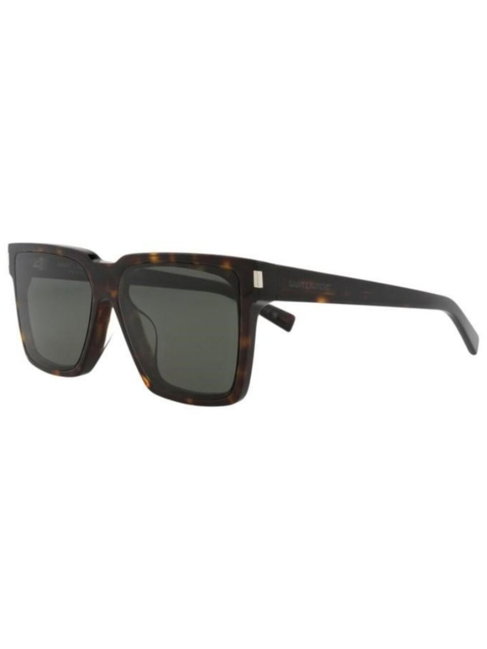 New Saint Laurent Unisex Square/Rectangle Havana Havana Grey Fashion Designer Ey